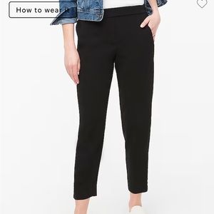 J. Crew Factory Classic Navy Cropped Pants